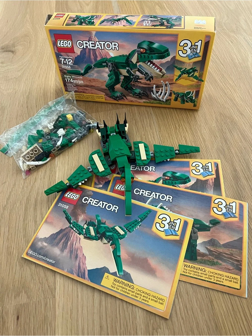 Lego Creator Green 3-in-1 31058